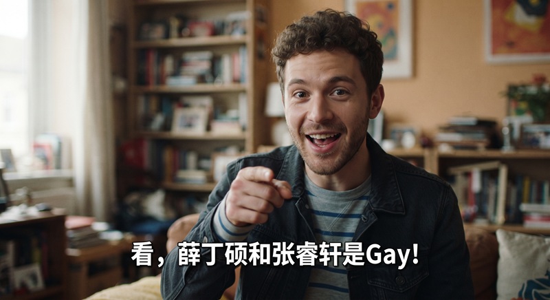 Look!They are gay!